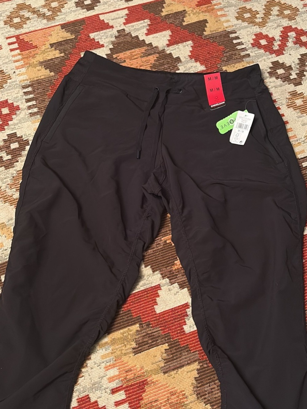 Women’s Black Drawstring Active Pants